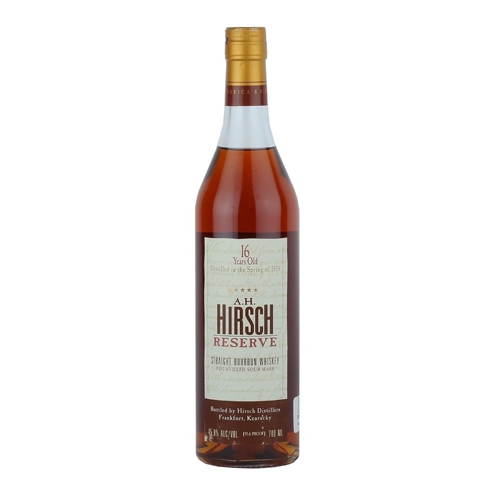 A H Hirsch Reserve 1974 - 16 Year Old A.H. Hirsch 1974 Reserve 16 Year Old Straight Bourbon Whiskey