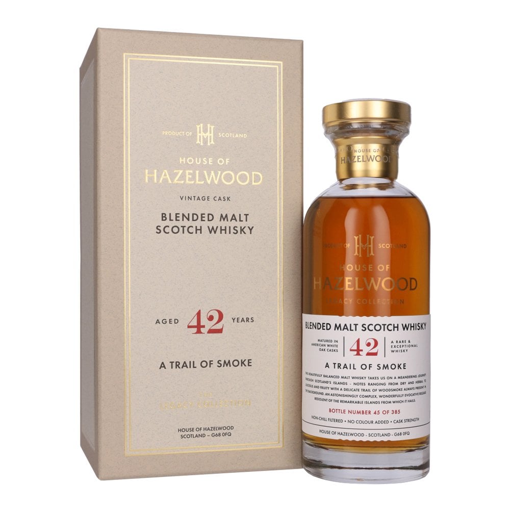 A Trail Of Smoke 42 Year Old - House of Hazelwood Legacy Collection A Trail Of Smoke 42 Year Old - House of Hazelwood Legacy Collection
