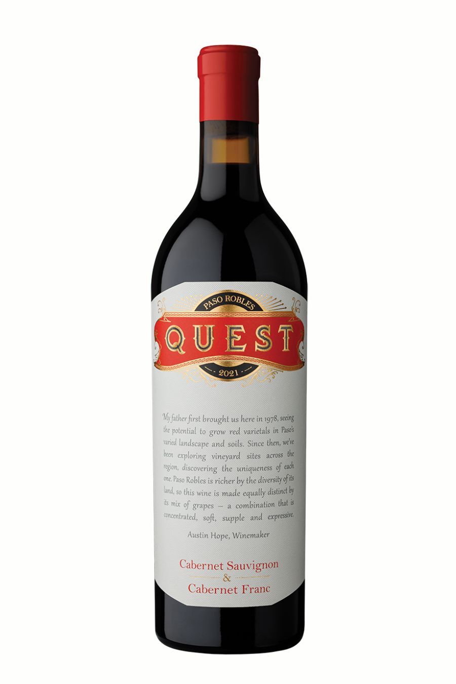 Austin Hope Quest Proprietary Cabernet Franc 2023 - 750 ML Austin Hope Quest Proprietary Cabernet Franc 2023 - 750 ML