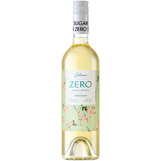 Bellissima Zero Sugar Pinot Grigio 750ml Bellissima Zero Sugar Pinot Grigio 750ml