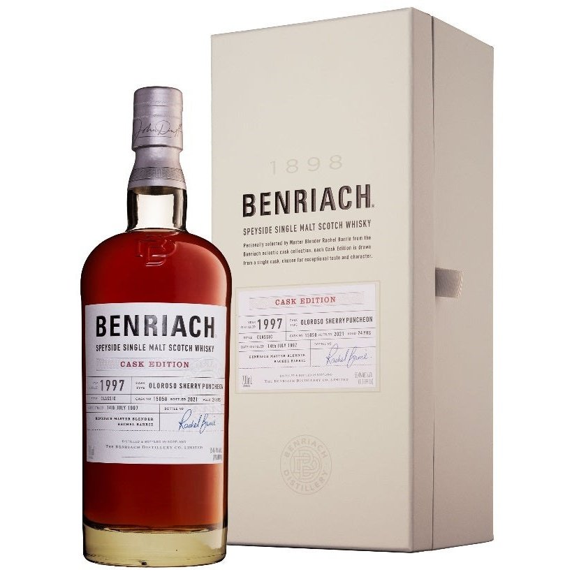BenRiach 24 Years Old Cask #15058 Oloroso Sherry Puncheon 1997 700ml BenRiach 24 Years Old Cask #15058 Oloroso Sherry Puncheon 1997 700ml