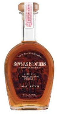 Bowman Brothers Small Batch Virginia Straight Bourbon Whiskey 750ml Bowman Brothers Small Batch Virginia Straight Bourbon Whiskey 750ml