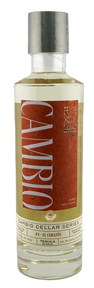 Cambio Cellar Series Blanco #4 El Corazon Tequila Cambio Cellar Series Blanco #4 El Corazon Tequila
