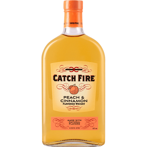 Catch Fire Peach & Cinnamon Canadian Whisky - World of Whiskey Sale Catch Fire Peach & Cinnamon Canadian Whisky - World of Whiskey Sale
