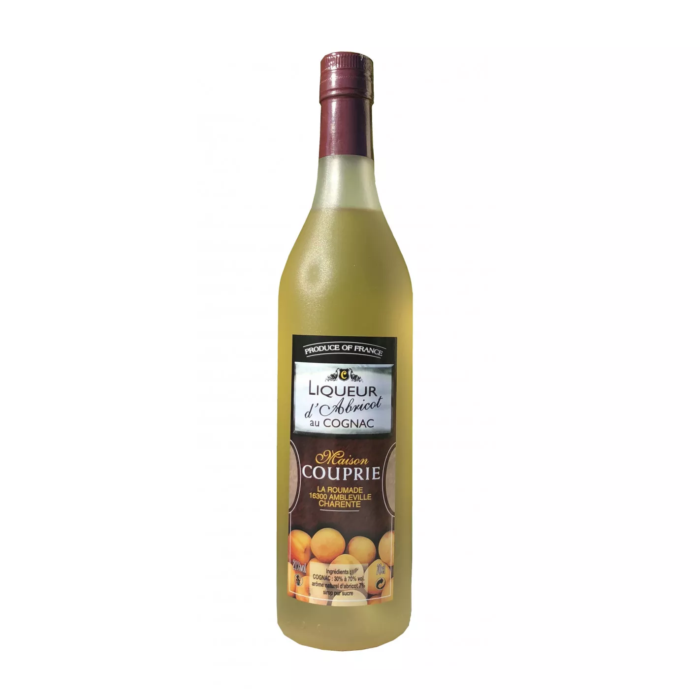 Couprie Liqueur d'Abricot au Cognac Couprie Liqueur d'Abricot au Cognac