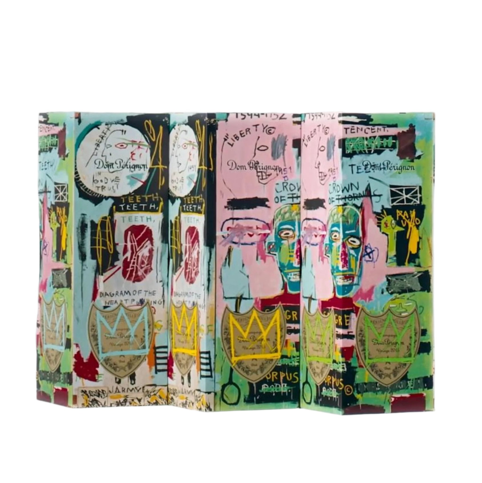 Dom Perignon Champagne Jean Michel Basquiat Edition 2015 Dom Perignon Champagne Jean Michel Basquiat Edition 2015