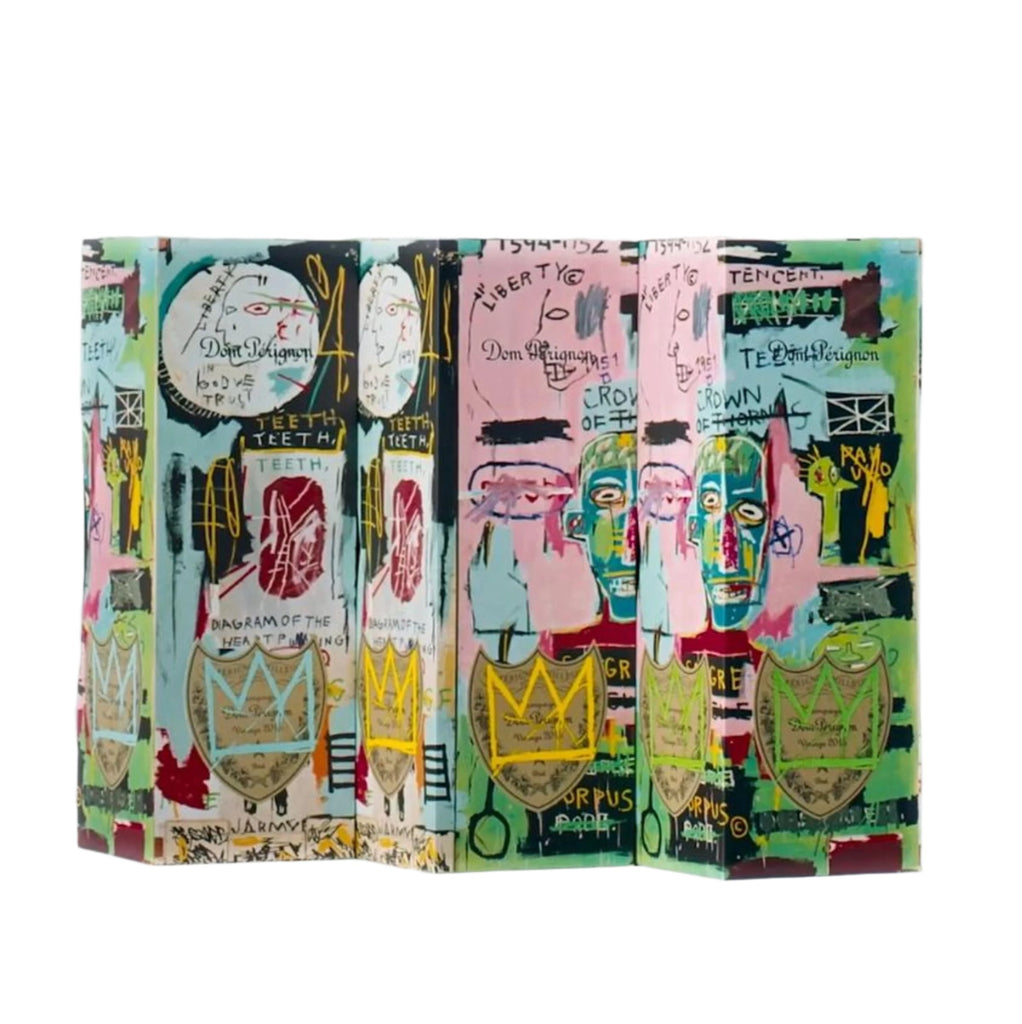 Dom Perignon Champagne Jean Michel Basquiat Edition 2015 Dom Perignon Champagne Jean Michel Basquiat Edition 2015