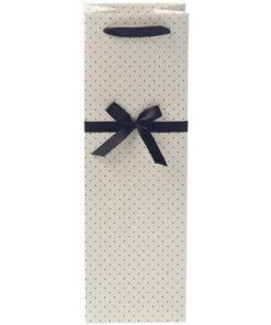 Elegant White and Black 1 Bottle