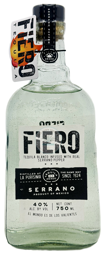 Fiero Serrano Blanco Tequila 750ml Fiero Serrano Blanco Tequila 750ml