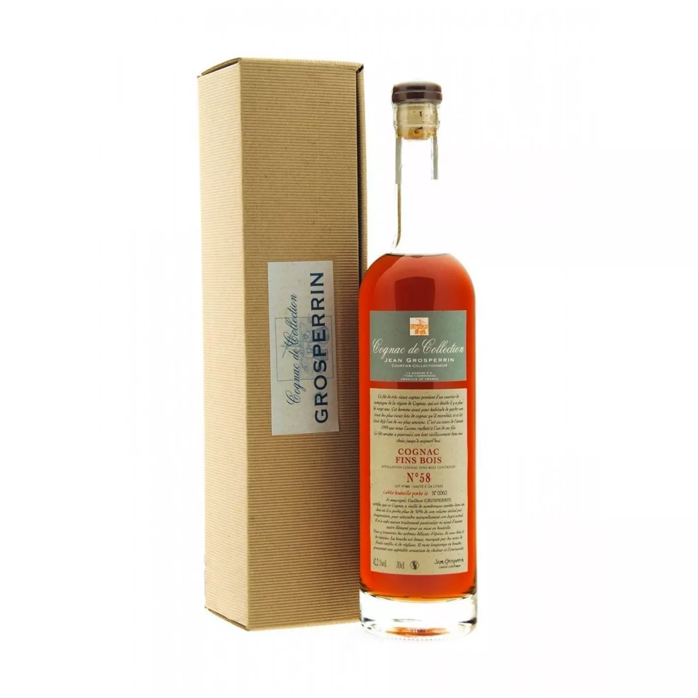 Grosperrin N°58 Fins Bois Cognac Grosperrin N°58 Fins Bois Cognac