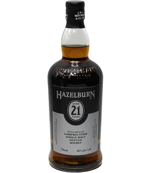 Hazelburn 21 Year Old Single Malt Scotch Whisky 700ml Hazelburn 21 Year Old Single Malt Scotch Whisky 700ml