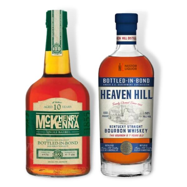 Henry Mckenna 10 Year & Heaven Hill 7 Year Old Bottled In Bond - World of Whiskey Sale Henry Mckenna 10 Year & Heaven Hill 7 Year Old Bottled In Bond - World of Whiskey Sale
