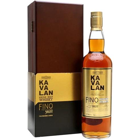 Kavalan Solist Fino Sherry Cask | single cask 700 ml gift box Kavalan Solist Fino Sherry Cask | single cask 700 ml gift box