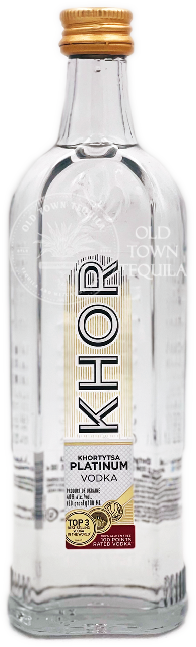 Khor Platinum Ukrainian Vodka 100ml Khor Platinum Ukrainian Vodka 100ml