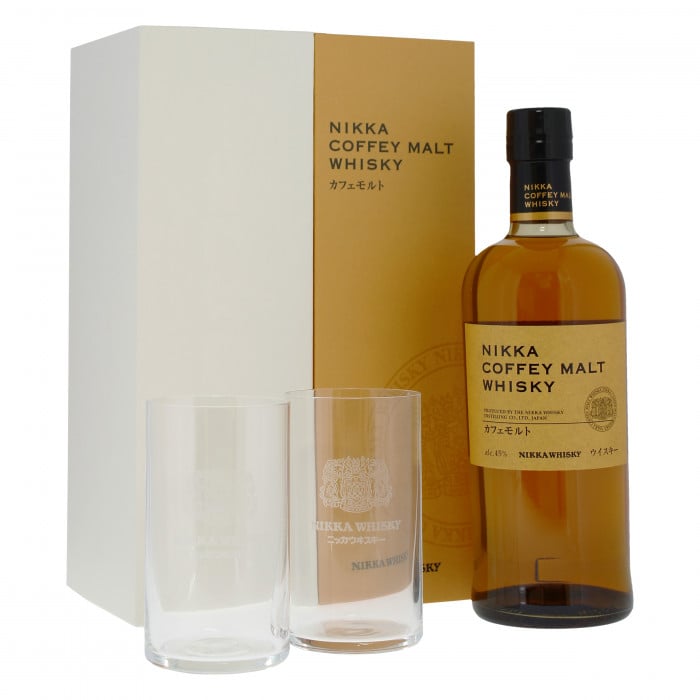 Nikka Coffey Malt Gift Set with 2 Highball Glasses Nikka Coffey Malt Gift Set with 2 Highball Glasses