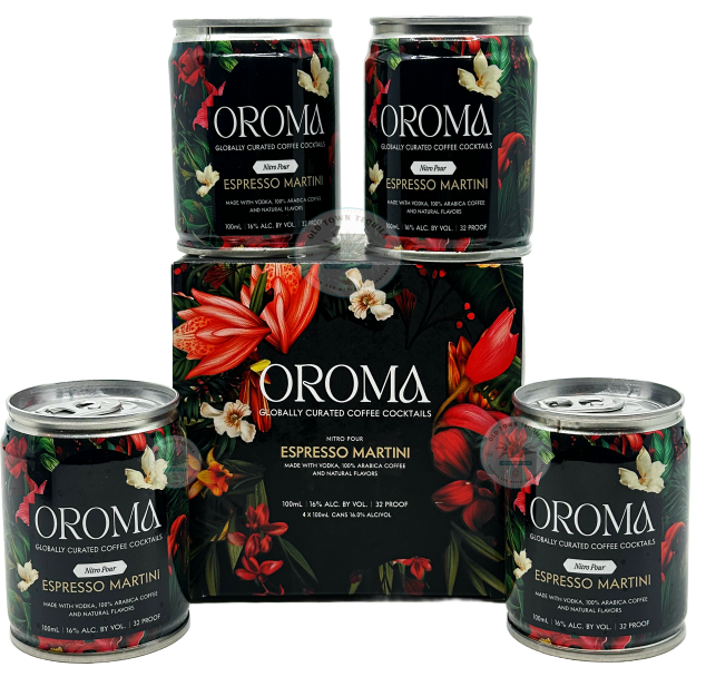 Oroma Espresso Martini Cocktails Set (4X100ml) Oroma Espresso Martini Cocktails Set (4X100ml)