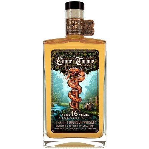 Orphan Barrel Straight Bourbon Copper Tongue Cask Straight 16 Yr 89.8 750ml Orphan Barrel Straight Bourbon Copper Tongue Cask Straight 16 Yr 89.8 750ml