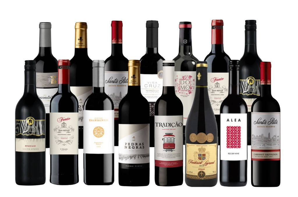 Premium Wine Collection - 15 Bottles Mixed Red & White Wine (750ml) Premium Wine Collection - 15 Bottles Mixed Red & White Wine (750ml)
