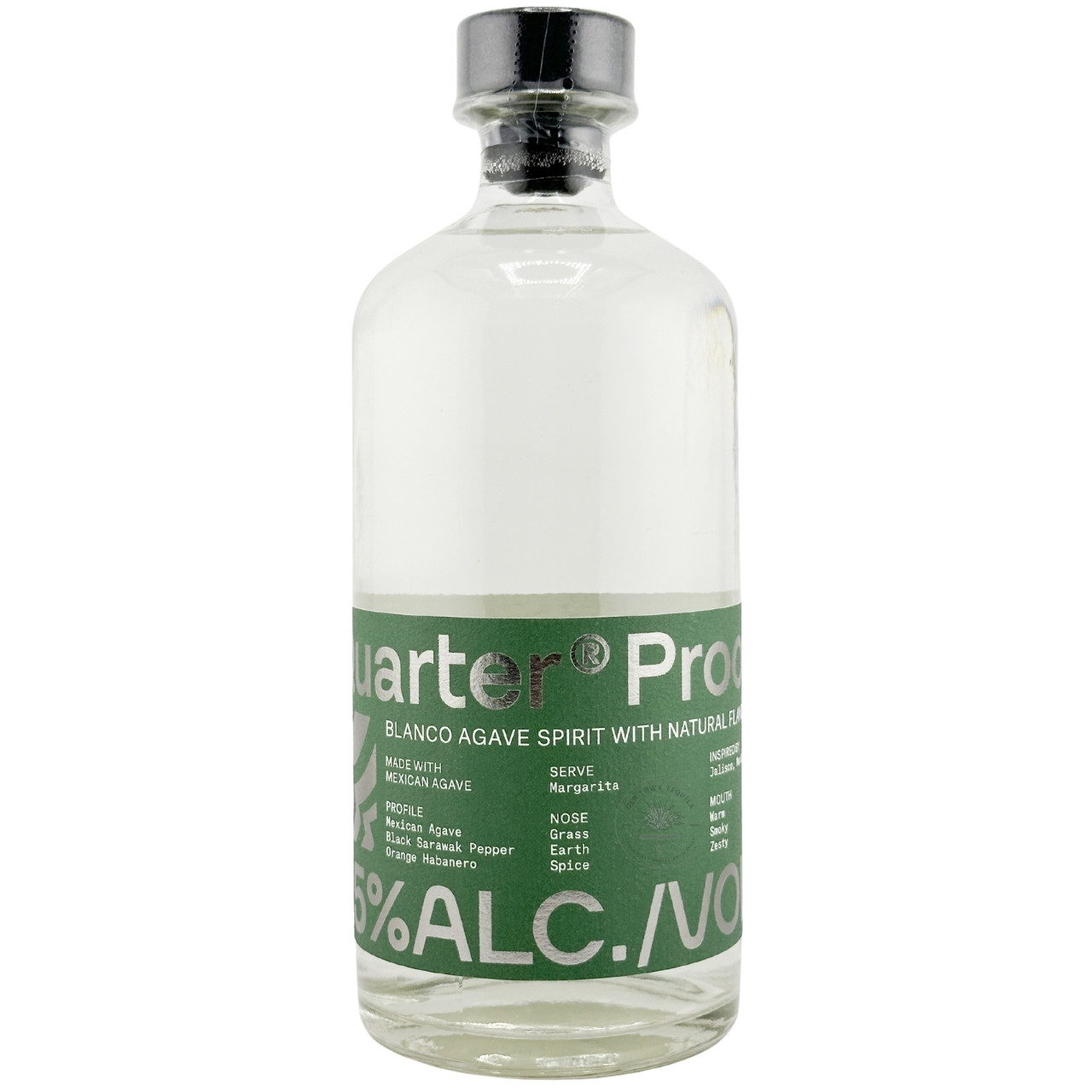 Quarter Proof Blanco Agave Spirit with Natural Flavors 700ml Quarter Proof Blanco Agave Spirit with Natural Flavors 700ml