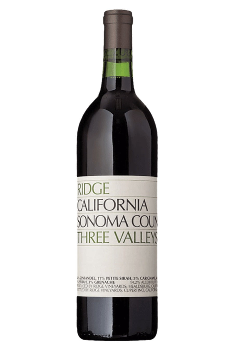 Ridge Three Valleys Sonoma Red Wine 2023 - 750 ML Ridge Three Valleys Sonoma Red Wine 2023 - 750 ML