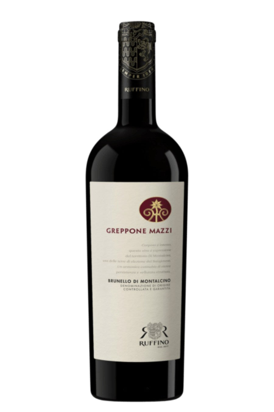 Ruffino Tenuta Greppone Mazzi Brunello di Montalcino 2018 - 750 ML Ruffino Tenuta Greppone Mazzi Brunello di Montalcino 2018 - 750 ML