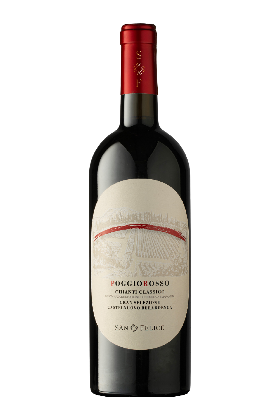 San Felice Poggio Rosso Gran Selezione 2017 - 750 ML San Felice Poggio Rosso Gran Selezione 2017 - 750 ML