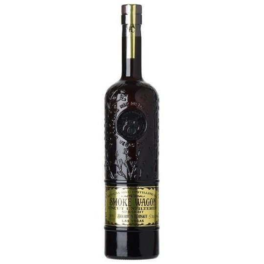 Smoke Wagon Uncut Unfiltered Straight Bourbon Whiskey 750ml Smoke Wagon Uncut Unfiltered Straight Bourbon Whiskey 750ml