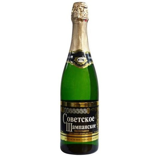 Sovetskoe Semi- Sweet Sparkling Green Sham 750ml Sovetskoe Semi- Sweet Sparkling Green Sham 750ml