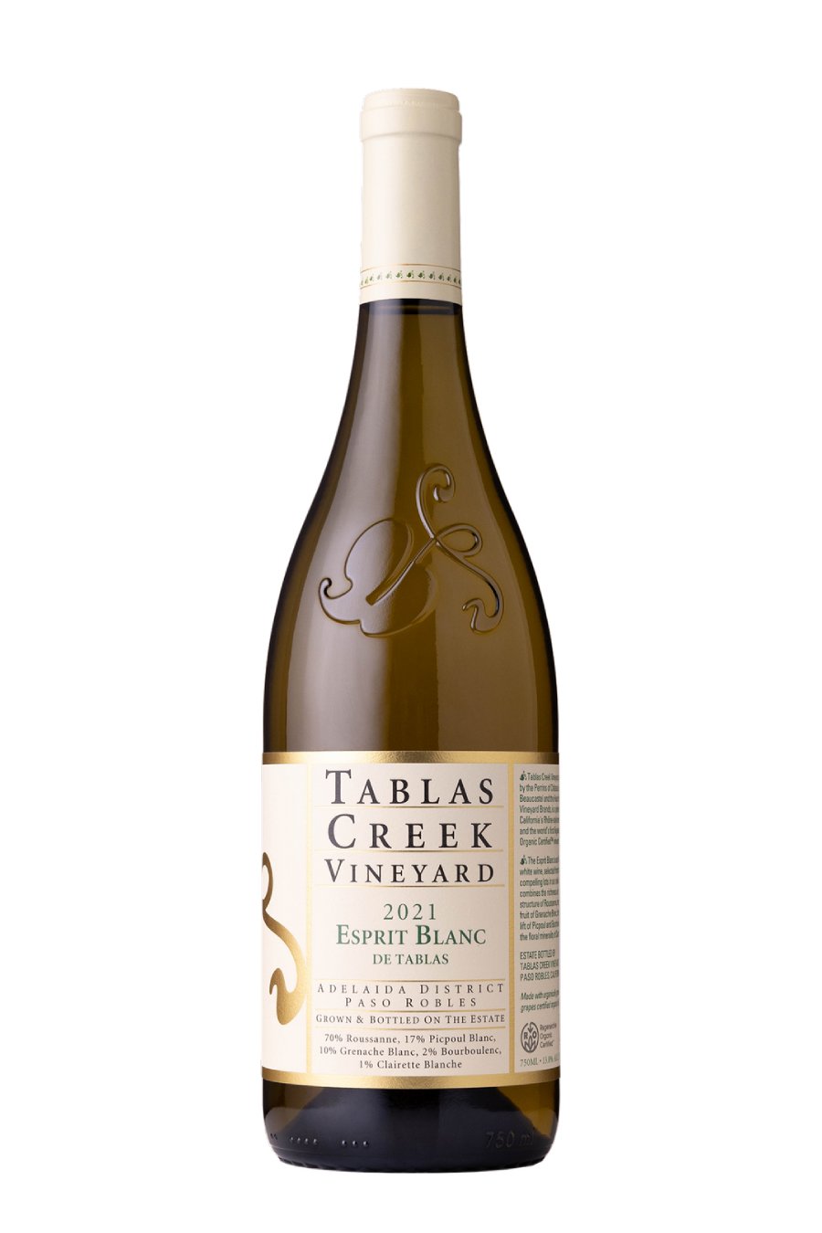 Tablas Creek Esprit De Tablas Blanc 2021 - 750 ML Tablas Creek Esprit De Tablas Blanc 2021 - 750 ML