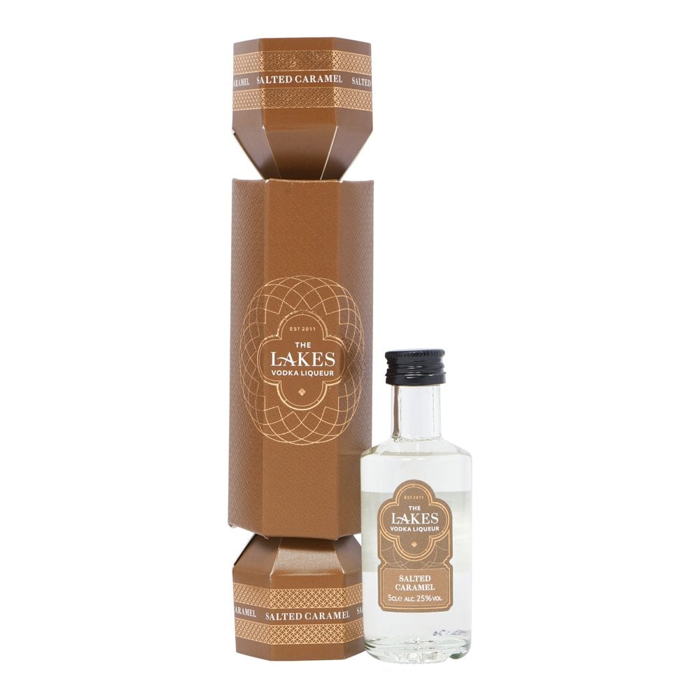 The Lakes Salted Caramel Vodka Liqueur - Christmas Cracker The Lakes Salted Caramel Vodka Liqueur - Christmas Cracker
