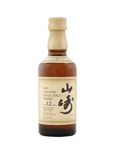 The Yamazaki 12 Years Japanese Single Malt Whisky 50ml Miniature The Yamazaki 12 Years Japanese Single Malt Whisky 50ml Miniature