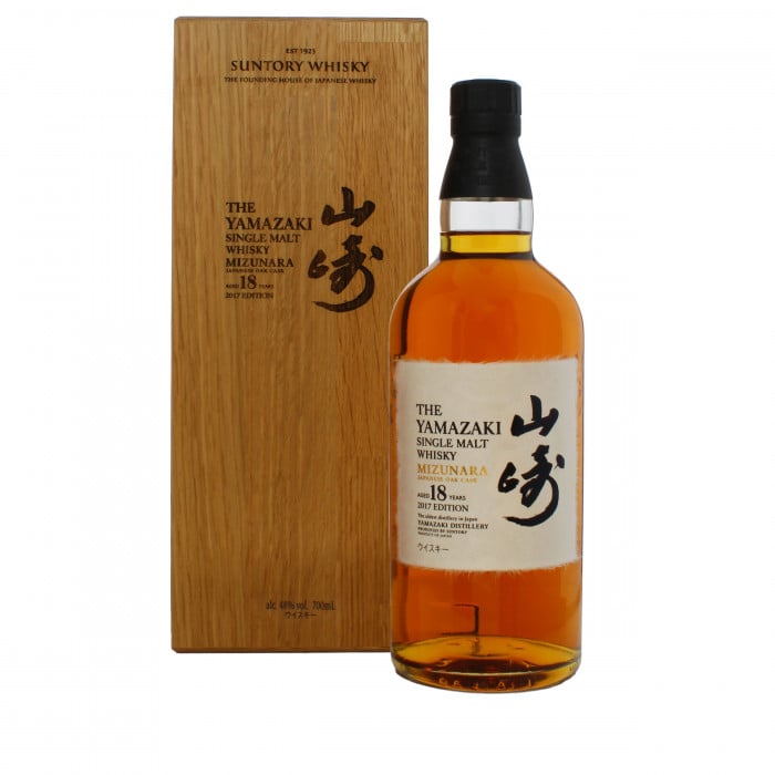Yamazaki Mizunara 18 Year Old 2017 Release Yamazaki Mizunara 18 Year Old 2017 Release