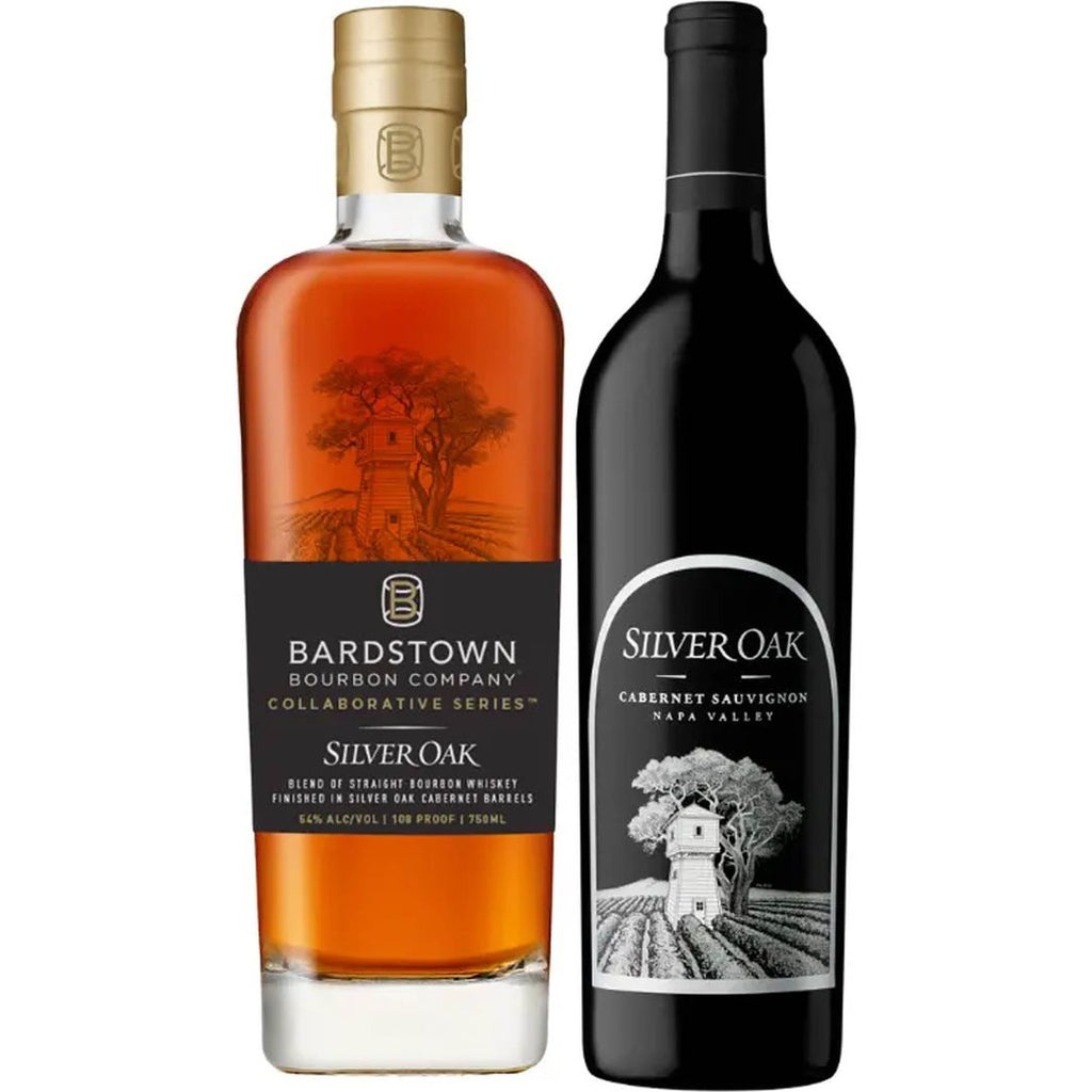 Bardstown Bourbon Collaborative Series Silver Oak & Silver Oak Napa Valley Cabernet Sauvignon Value Bundle Bardstown Bourbon Collaborative Series Silver Oak & Silver Oak Napa Valley Cabernet Sauvignon Value Bundle