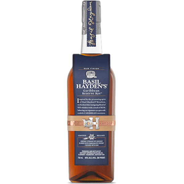 Basil Hayden's Caribbean Reserve Rye Rum Finish Basil Hayden's Caribbean Reserve Rye Rum Finish