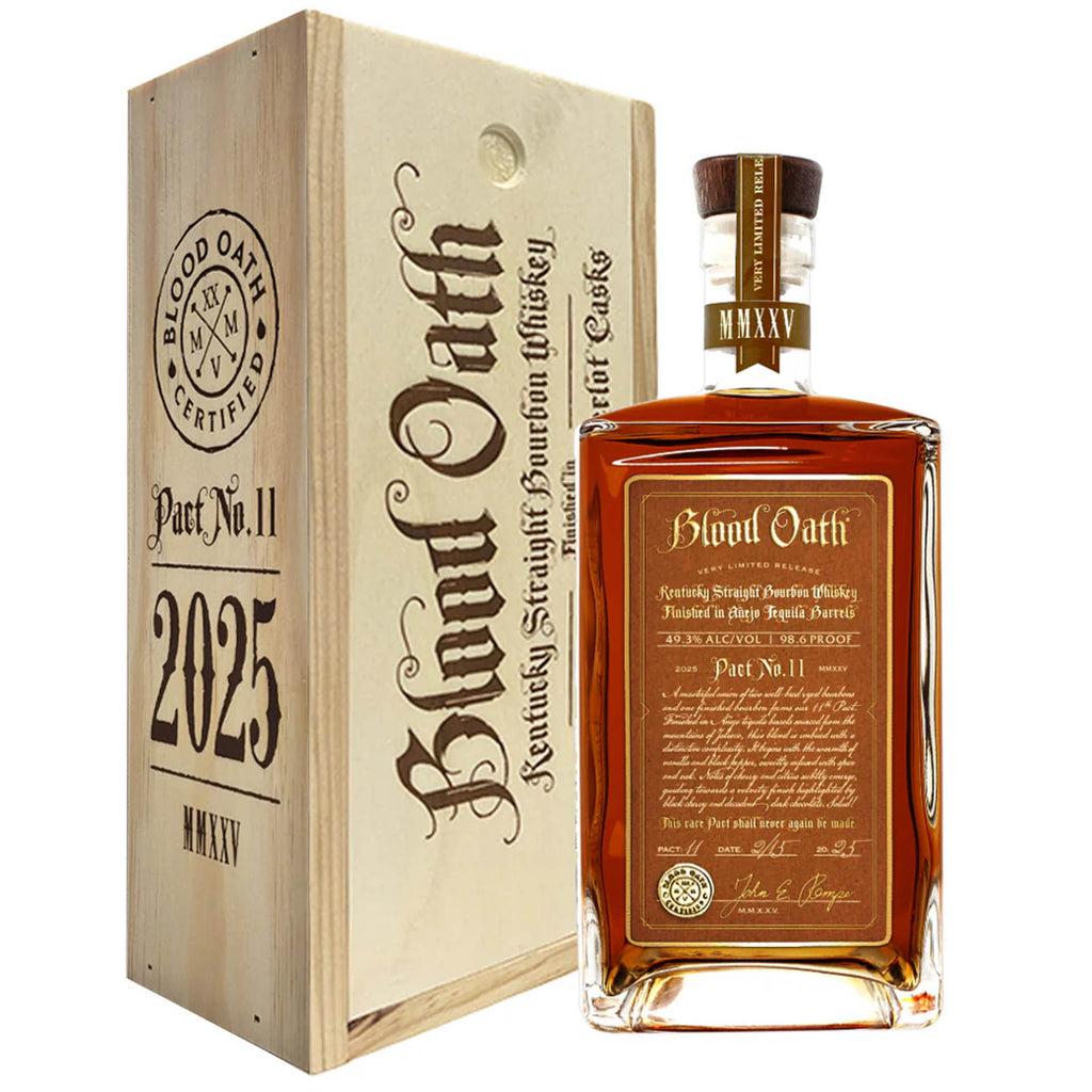 Blood Oath Pact No. 11 Bourbon Whiskey 750 mL Blood Oath Pact No. 11 Bourbon Whiskey 750 mL