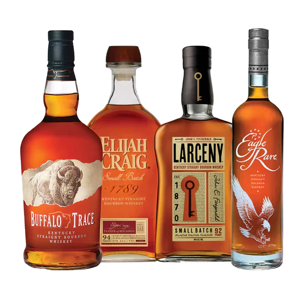 Buffalo Trace, Elijah Craig Small Batch, Larceny Small Batch, Eagle Rare 10 Year Bundle Buffalo Trace, Elijah Craig Small Batch, Larceny Small Batch, Eagle Rare 10 Year Bundle