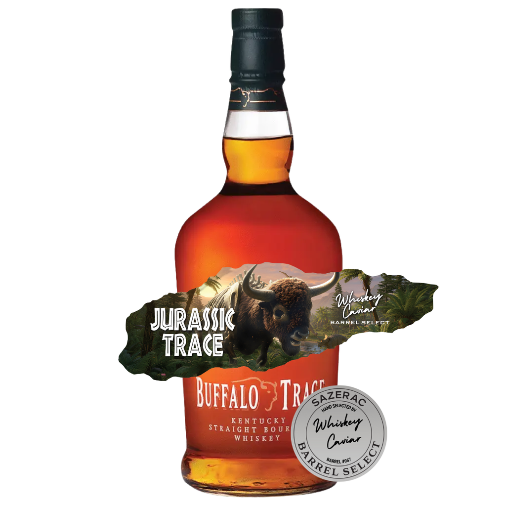 Buffalo Trace "Jurassic Trace" Whiskey Caviar Barrel Pick 750 mL Buffalo Trace "Jurassic Trace" Whiskey Caviar Barrel Pick 750 mL