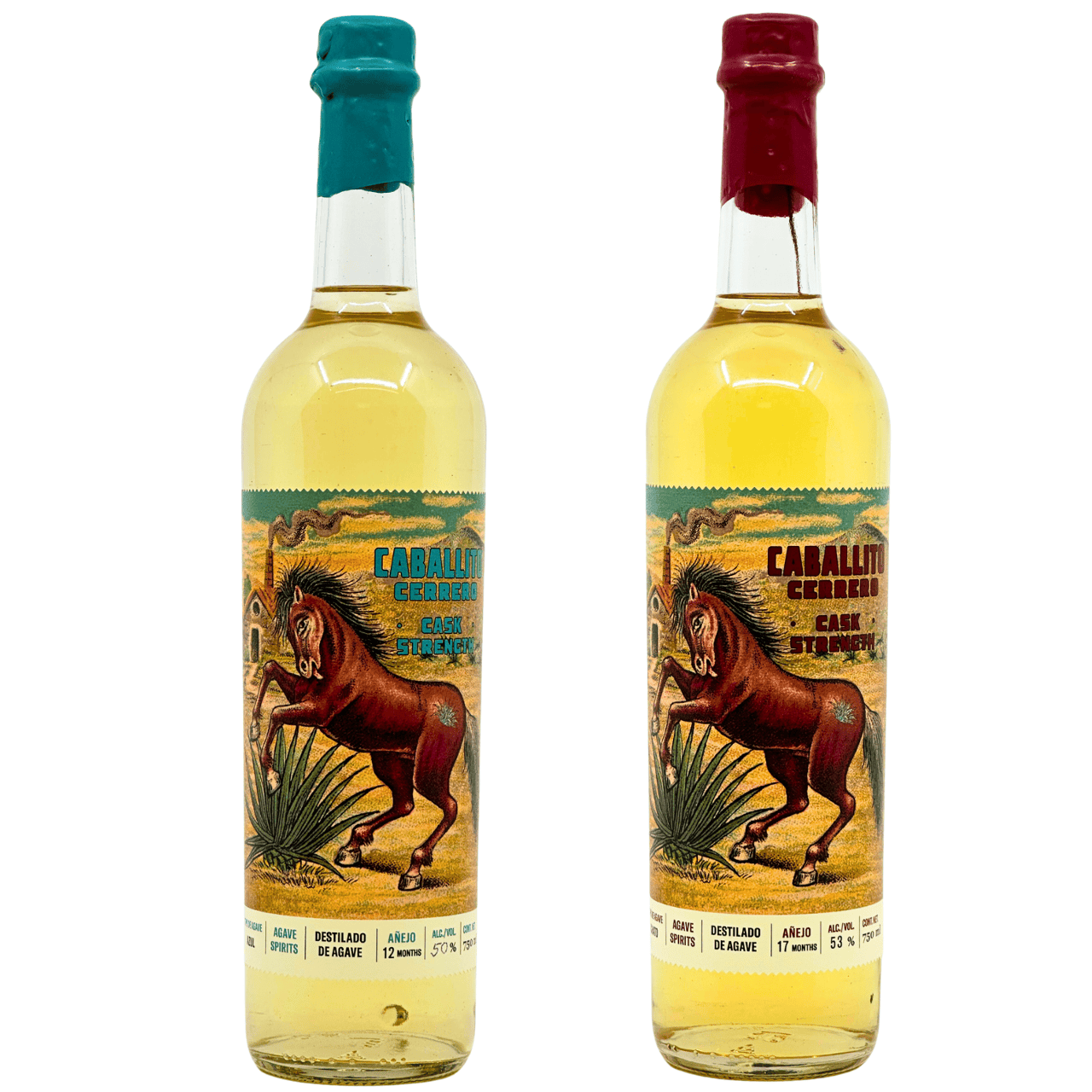 Caballito Cerrero “Chato” & “Azul” Añejo Cask Strength Old Town Tequila Single Barrel Bundle Caballito Cerrero “Chato” & “Azul” Añejo Cask Strength Old Town Tequila Single Barrel Bundle
