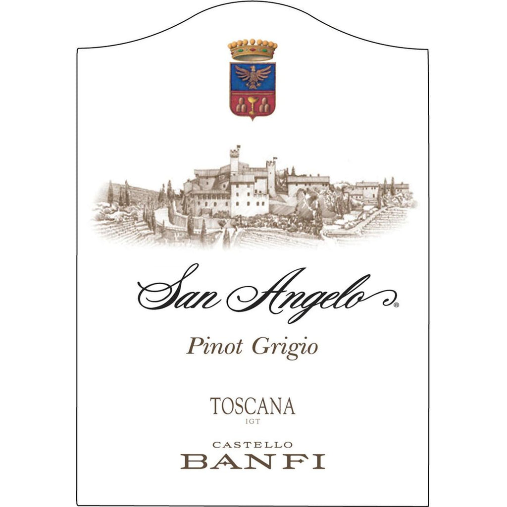 Castello Banfi San Angelo Toscana IGT Pinot Grigio 750ml Castello Banfi San Angelo Toscana IGT Pinot Grigio 750ml