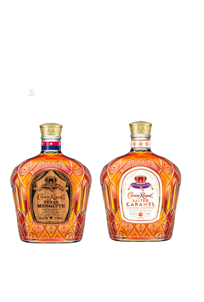 Crown Royal Texas Mesquite & Salted Caramel Canadian Whisky Bundle Crown Royal Texas Mesquite & Salted Caramel Canadian Whisky Bundle
