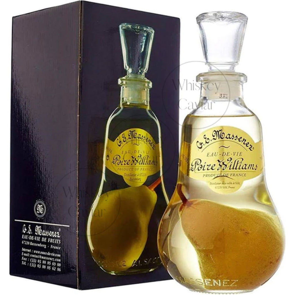 G.E. Massenez Prisoniere Williams Pear Eau de Vie 750mL G.E. Massenez Prisoniere Williams Pear Eau de Vie 750mL