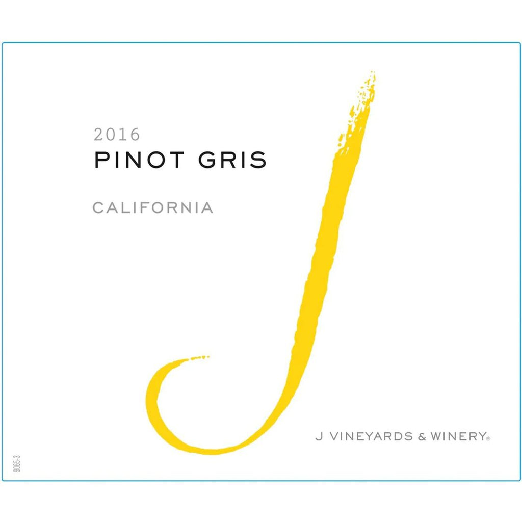 J Vineyards California Pinot Gris 750ml J Vineyards California Pinot Gris 750ml
