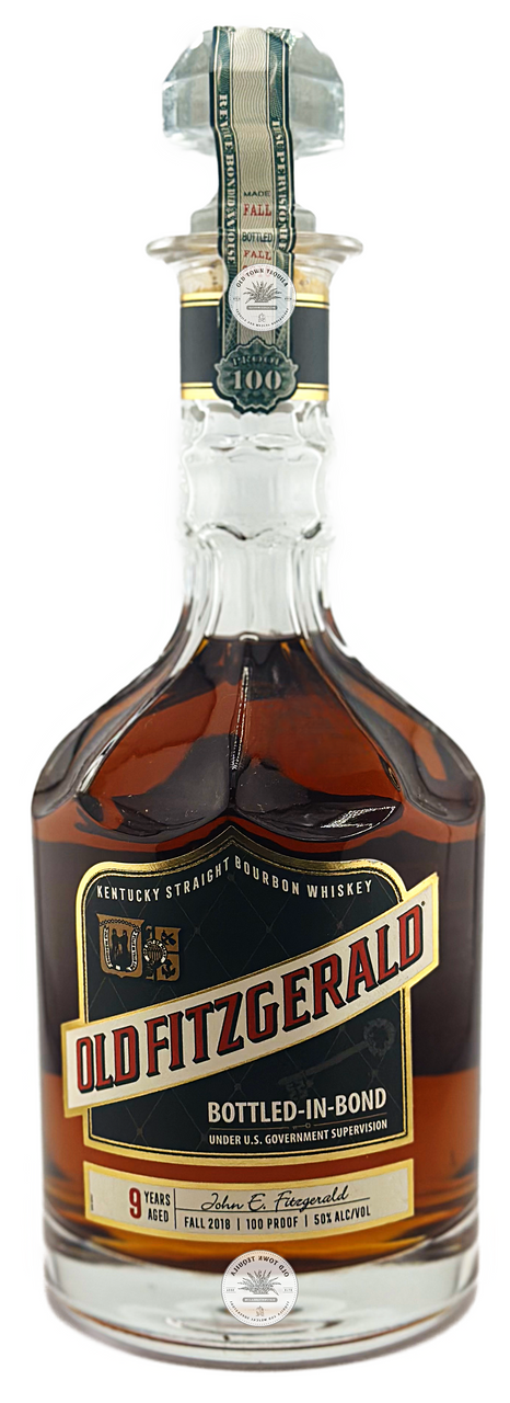 Old Fitzgerald 9 Year Old Bottled in Bond Bourbon Old Fitzgerald 9 Year Old Bottled in Bond Bourbon