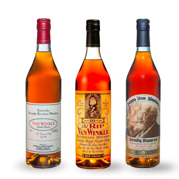 Pappy Van Winkle's 10 Year & 12 Year & 15 Year Bundle Pappy Van Winkle's 10 Year & 12 Year & 15 Year Bundle