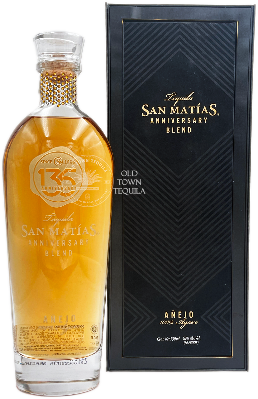 San Matias 135 Years Anniversary Blend Añejo Tequila San Matias 135 Years Anniversary Blend Añejo Tequila