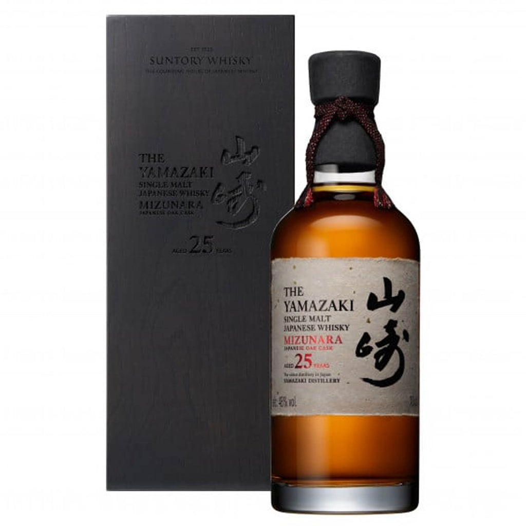 Yamazaki 25 Year Mizunara Japanese Whisky 750 mL Yamazaki 25 Year Mizunara Japanese Whisky 750 mL