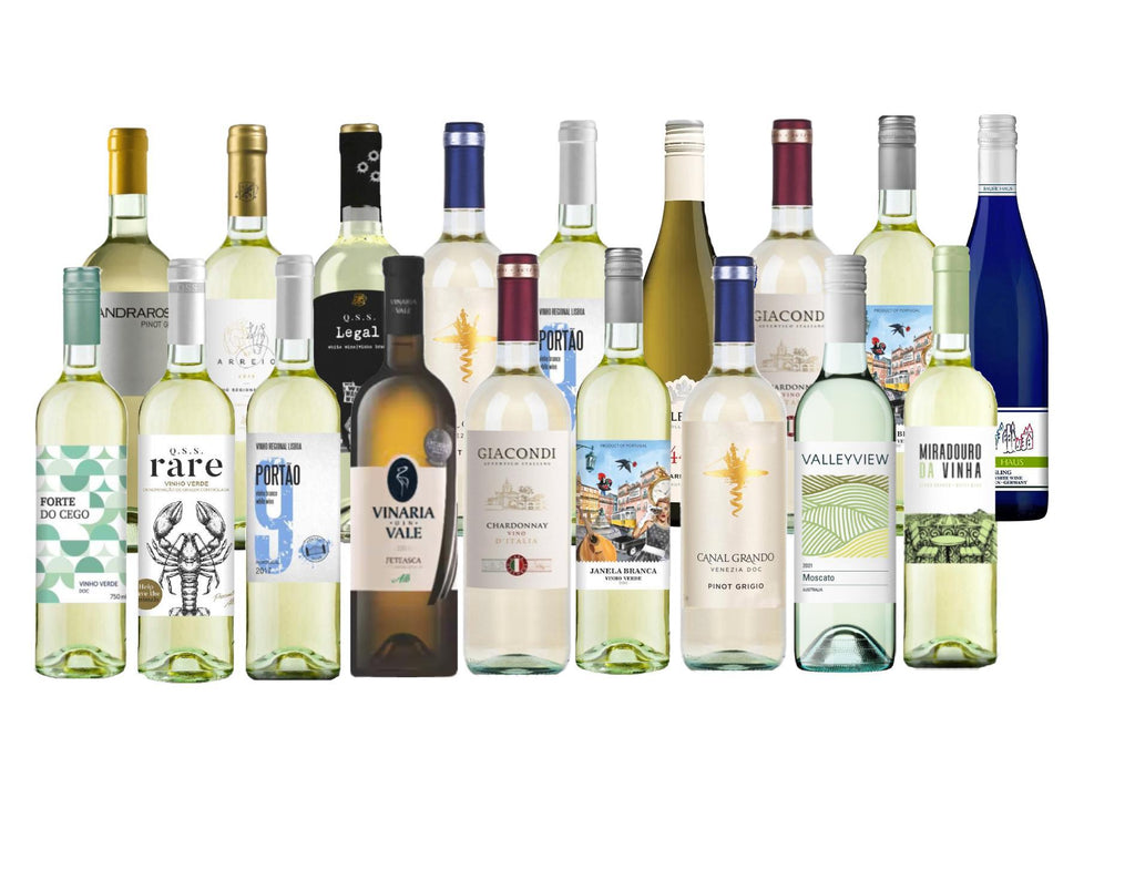18 Bottle Ultimate Sampler Wine Set - Red Wine, White Wine, Or Mixed (750 ml) 18 Bottle Ultimate Sampler Wine Set - Red Wine, White Wine, Or Mixed (750 ml)