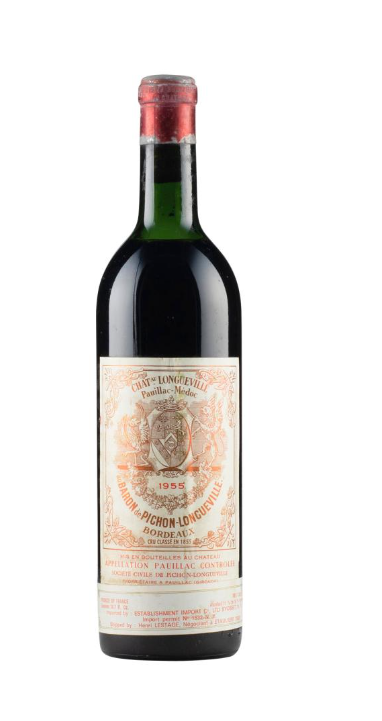 1955 | Pichon Baron | Pauillac-Medoc 1955 | Pichon Baron | Pauillac-Medoc