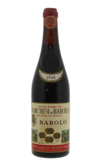 1958 | Marchesi di Barolo | Barolo 1958 | Marchesi di Barolo | Barolo