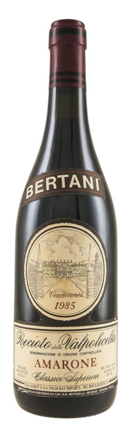 1985 | Bertani | Amarone Classico 1985 | Bertani | Amarone Classico